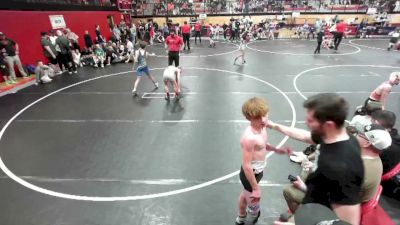 88-94 lbs Champ. Round 2 - Kye Rollheiser, 208 Spartan WC vs Riley Monsen, Idaho