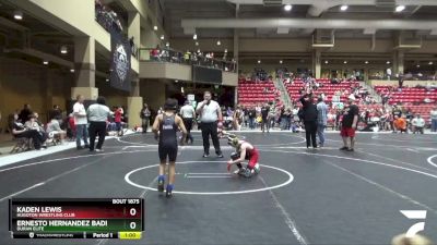 79 lbs Cons. Round 5 - Ernesto Hernandez Badillo, Duran Elite vs Kaden Lewis, Hugoton Wrestling Club