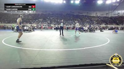 B5A-144 lbs Semifinal - Clint Longanacre, Chickasha/Verden vs Kade Carter, Shawnee