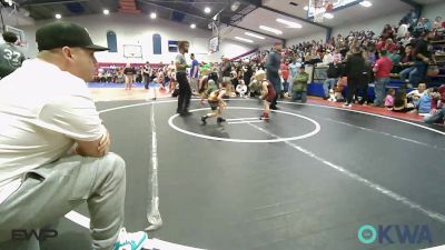 49 lbs Quarterfinal - Nicholas Deurloo, Perry Wrestling Academy vs Carter Trammel, Tahlequah Wrestling Club