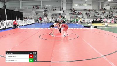 120 lbs Rr Rnd 3 - Carly Poggio, Fortify Wrestling vs Bella Baccio, D3 Training Center