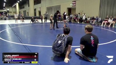 48 lbs Semis (4 Team) - Laurel Arnott, TN AAU- Havok vs Kinzley Mckelvey, Trojan WA