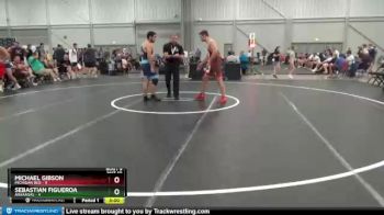 195 lbs Round 3 (6 Team) - Michael Gibson, Michigan Red vs Sebastian Figueroa, Arkansas