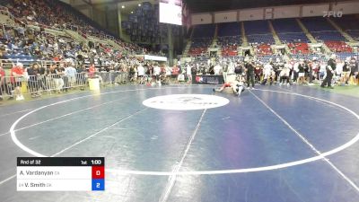 120 lbs Rnd Of 32 - Arno Vardanyan, CA vs Van Smith, OK