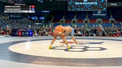 150 lbs Cons. Sub-rd Of 16 - Gabriel Gallardo, AZ vs Hudson Hohman, PA