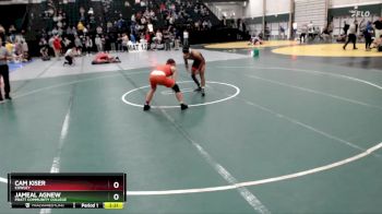 133 lbs Cons. Round 5 - Jameal Agnew, Pratt Community College vs Cam Kiser, Cowley