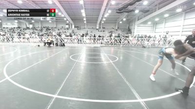 132 lbs Consi Of 64 #2 - Zephyr Kimball, CT vs Ariontae Hayes, NC