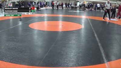 184 lbs 7th Place Match - Fletcher Rose, Ashland University vs Bradley Mayse, Grand Valley State