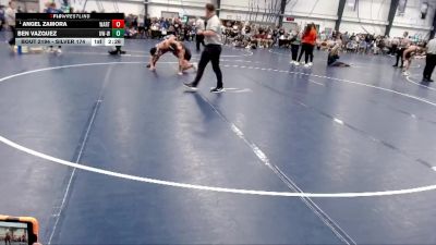 Silver 174 lbs Semifinal - Angel Zamora, Wartburg vs Ben Vazquez, Wisconsin-Whitewater