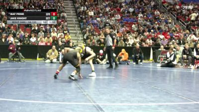 3A-120 lbs Semifinal - Jake Knight, Bettendorf vs Mat Prine, Southeast Polk