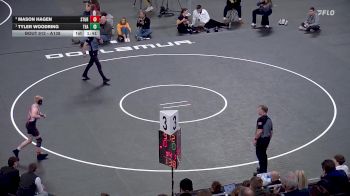 1st Place Match - Tyler Woodring, Tea Area vs Mason Hagen, Sturgis Brown