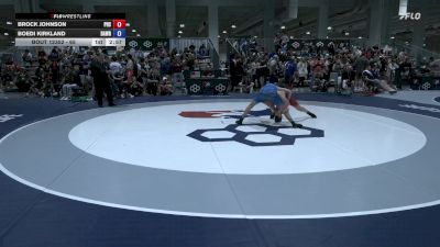 65 lbs Cons. Round 2 - Brock Johnson, Paola High School vs Boedi Kirkland, Darkhorse Wrestling