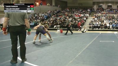 152 Championship Bracket 1st Place Match - Kellen Wolbert, Oconomowoc vs Davis Parrow, Farmington