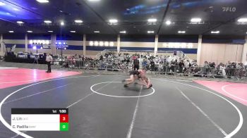 120 lbs Round Of 64 - Jason Lin, La Costa Canyon HS vs Cameron Padilla, Swat