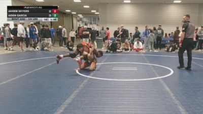 120 lbs Round Of 128 - Jahiem Skyers, SC vs Aiden Garcia, CA
