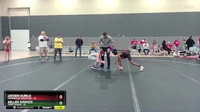 88 lbs Round 3 (6 Team) - Kellen Gavazzi, Terps Xpress vs Jayden Duruji, Crossroads Wrestling