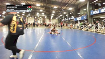 120 lbs Consi Of 32 #1 - Jahiem Skyers, SC vs Ben Viola, VA