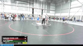 117-124 lbs Round 3 - Kaitlynn Moore-Carr, Washington vs Elija Koeppen, Steelclaw WC