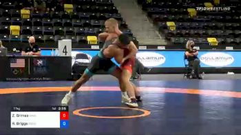 77 kg Consolation - Zachary Grimes, SWAT vs Riley Briggs, Community Youth Center - Concord Campus