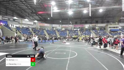 132 lbs Consi Of 16 #1 - Roman Ochoa, Mwd vs Jared Cleverley, Mountain Range Wrestling