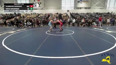 190 lbs Champ. Round 1 - Alimkhan Guseinov, Willpower Wrestling Club vs Brice Browning, Club Not Listed