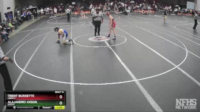 1A/2A 120 Quarterfinal - Trent Burdette, Liberty vs Alajandro Axson, Edisto