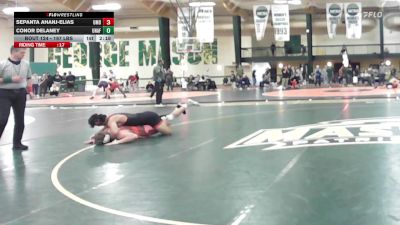 197 lbs Round Of 16 - Sepanta Ahanj-Elias, Maryland vs Conor Delaney, Unaffiliated