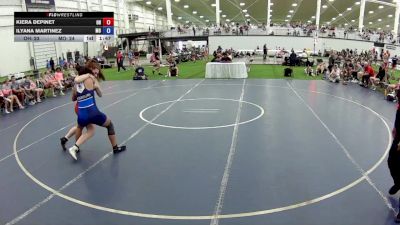 140 lbs Kiera Depinet, Ohio vs Ilyana Martinez, Missouri