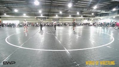 127 lbs Quarterfinal - Kemauree Lovelace, HURRICANE WRESTLING ACADEMY vs Lilli Cooper, Big Game Wrestling Club