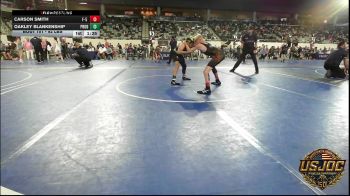 92 lbs 5th Place - Carson Smith, F-5 Grappling vs Oakley Blankenship, Prodigy Elite Wrestling