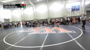 157 lbs Cons. Round 2 - Owen Shackelford, Bishop Kelly vs Brock Van Tassell, Morgan