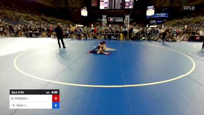 95 lbs Cons 16 #2 - Gracie Pattison, IL vs Eliana Caro, CA