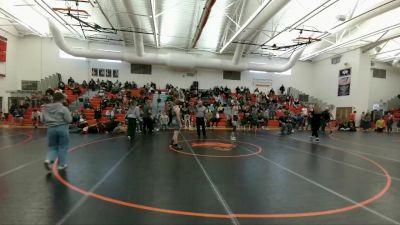 132 lbs Cons. Semi - Eli Raymond, Tongue River vs James Cook, Laurel