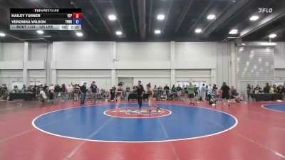 125 lbs Quarters - Hailey Turner, Virginia Team Predator vs Veronika Wilson, Tech Fall Wrestling Club