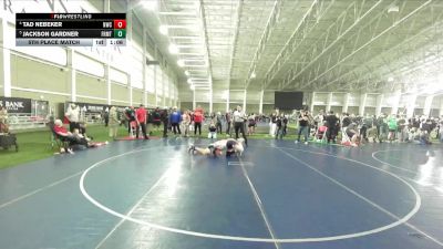 120 lbs 5th Place Match - Tad Nebeker, Northside Wrestling Club vs Jackson Gardner, Sanderson Wrestling Academy