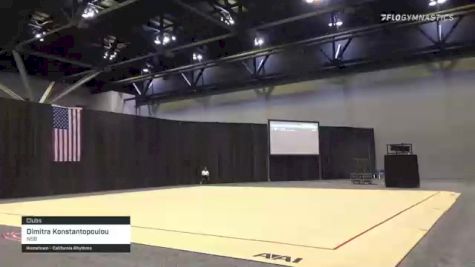 Dimitra Konstantopoulou - Clubs, NSB - 2021 USA Gymnastics Championships