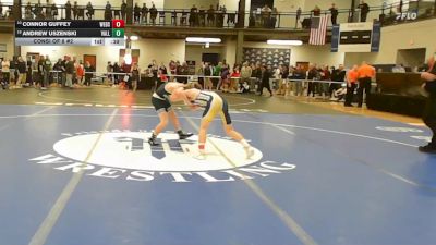 110 lbs Consi Of 8 #2 - Connor Guffey, Webster Thomas vs Andrew Uszenski, Valley Central