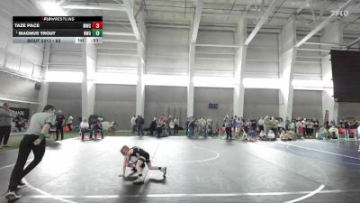 63 lbs Cons. Round 2 - Taze Pace, Morgan Wrestling Club vs Magnus Trout, Northside Wrestling Club