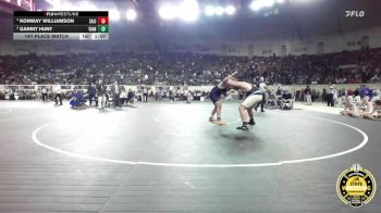 B3A-285 lbs 1st Place Match - Konway Williamson, Salina vs Garrit Hunt, Vian