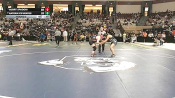170 lbs Round 2 - Aubry Spadoni, Quince Orchard vs Katerin Cifuentes, Carver A&T