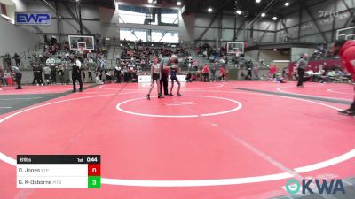 61 lbs Rr Rnd 2 - Daniel Jones, Tulsa Blue T Panthers vs Gage Knight-Osborne, Pitbull Wrestling Academy