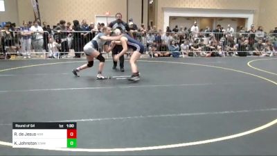 145 lbs Round Of 64 - Ruby De Jesus, Norwalk HS vs Kaiya Johnston, Stampede WC