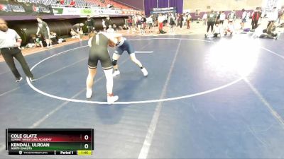 163-164 lbs Round 1 - Kendall Ulroan, North Dakota vs Cole Glatz, Summit Wrestling Academy