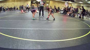 66 lbs Round Of 16 - Analeia Cortez, Grindhouse WC vs Aubrey Breceda, Pinedale WC