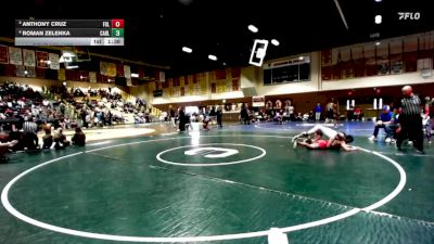 132 lbs Champ. Round 3 - Anthony Cruz, Folsom vs Roman Zelenka, Carlsbad