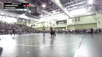 215 lbs Cons. Round 1 - Christopher Ruiz, DIEGO RIVERA vs Victor Zuniga, EAGLE ROCK