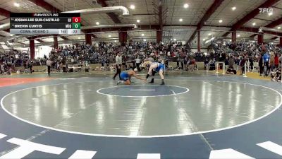 144 lbs Cons. Round 2 - Josiah-Lee Sur-Castillo, Green Valley vs Brevin Curtis, Mcqueen