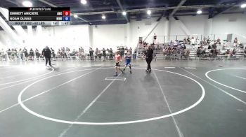 62 lbs Quarterfinal - Emmett Aniciete, Aniciete TC vs Noah Olivas, Hemet Youth WC