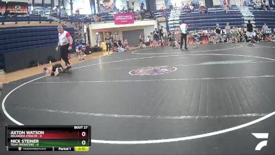 35 lbs Round 7 (8 Team) - Nick Steiner, Team Operators vs Axton Watson, Oklahoma Stealth