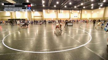 120 lbs Consi Of 4 - Cash Cailliau, Tampa Bay Tigers Wrestling vs Jarold Cristian Cervantes Beune, Lake Gibson